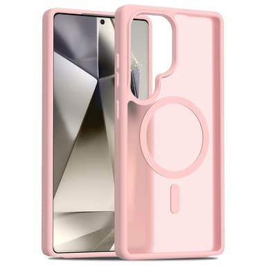SKALO Samsung S25 Ultra Skin-touch Hybrid Cover - Pink