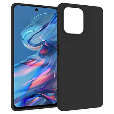 SKALO Motorola Moto G75 5G Matsort Ultratynd TPU Cover - Sort
