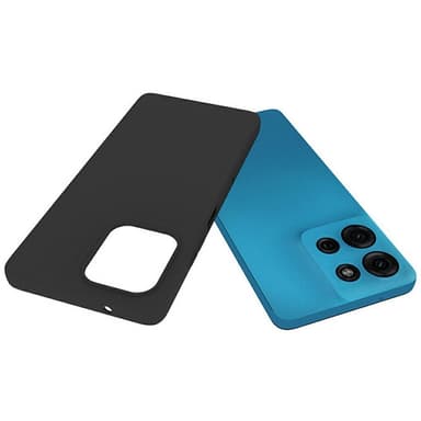 SKALO Motorola Moto G75 5G Matsort Ultratynd TPU Cover - Sort