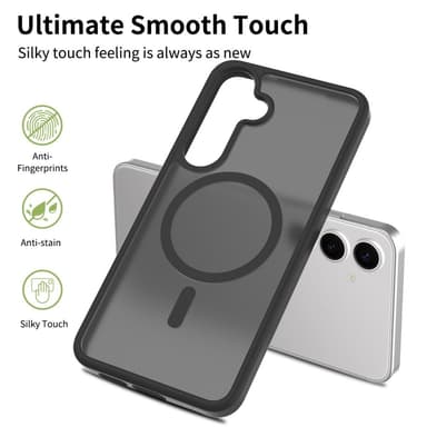 SKALO Samsung S25+ Skin-touch Hybrid Cover - Lilla