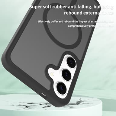 SKALO Samsung S25+ Skin-touch Hybrid Cover - Lilla