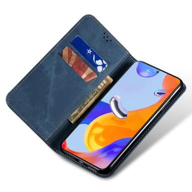 SKALO OnePlus 13 Jeans Flip Cover - Blå
