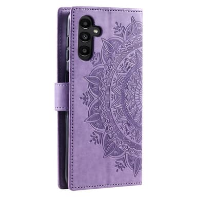 SKALO Samsung S25 Mandala Flip Cover - Lilla