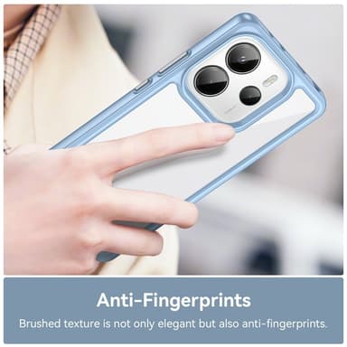 SKALO Xiaomi Redmi Note 14 4G Color Bumper Cover - Blå
