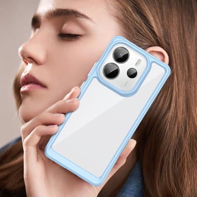 SKALO Xiaomi Redmi Note 14 4G Color Bumper Cover - Blå