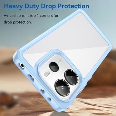 SKALO Xiaomi Redmi Note 14 4G Color Bumper Cover - Blå