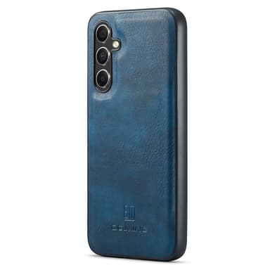 DG MING Samsung S25 2-i-1 Magnet Flip Cover - Blå