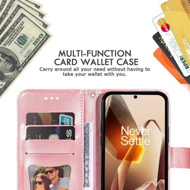SKALO OnePlus 13 Mandala Flip Cover - Pink
