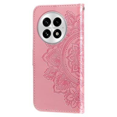 SKALO OnePlus 13 Mandala Flip Cover - Pink