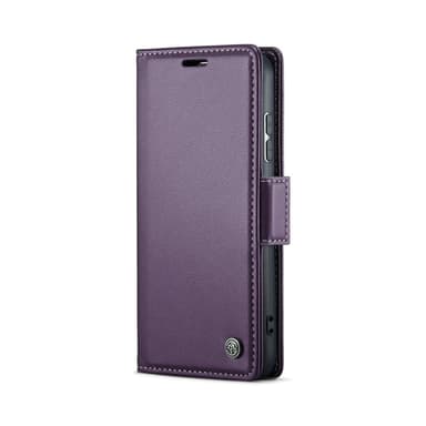 CaseMe Samsung S25 023 Series PU-Läder Flip Cover - Lilla