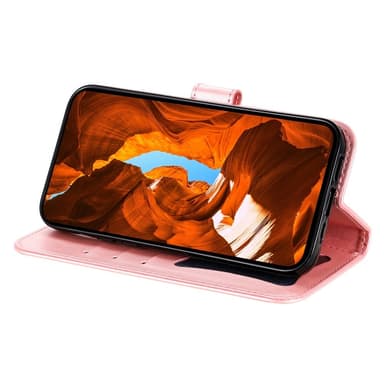 SKALO Motorola Moto G15 4G Mandala Flip Cover - Pink