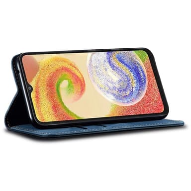 SKALO Samsung S25 Ultra Jeans Flip Cover - Blå