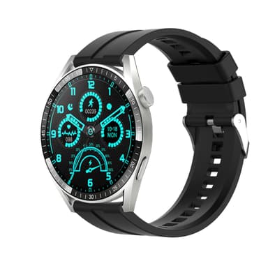 Urrem 22 mm Garmin/Huawei/Samsung Galaxy Watch Sort