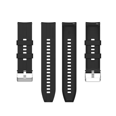 Urrem 22 mm Garmin/Huawei/Samsung Galaxy Watch Sort