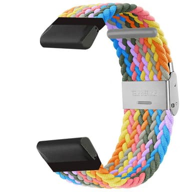 Flettet Urrem Garmin Tactix 8 (51mm) - Light Rainbow