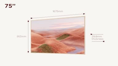 TCL 75" NXTVISION 4K QLED TV (2024)