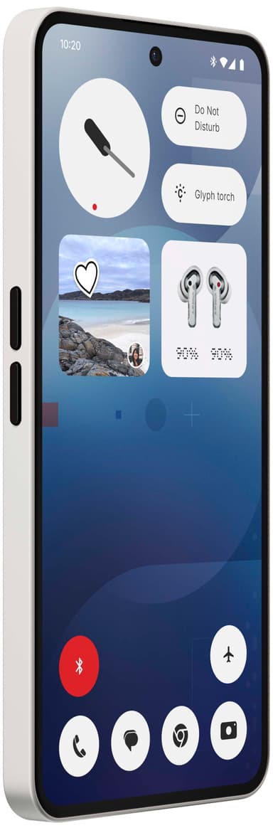 Nothing Phone (3a) 5G smartphone 12/256GB (hvid)