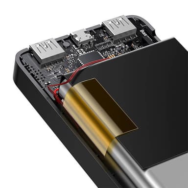 Powerbank Baseus Bipow 30000mAh,15W (sort)
