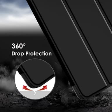 Trifold Case med stativ til iPad 10 10,9"" - Sort