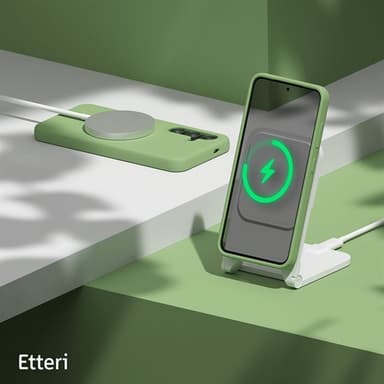 Etteri Silikoneetui til Samsung Galaxy S24 Plus - Grøn