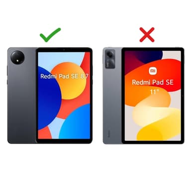 SKALO Xiaomi Redmi Pad SE 8.7 Origami Fold Cover - Mørkeblå