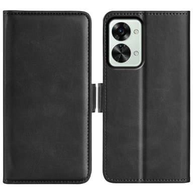 SKALO OnePlus Nord 2T 5G Premium Wallet Flip Cover - Sort