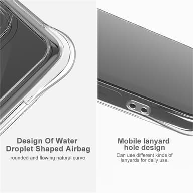 IMAK Motorola Moto G55 5G Airbag Corners Cover