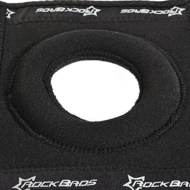 Rockbros stabiliserende knæskinne Large - Sort