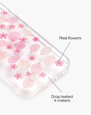 Clear Case iPhone 14 Pro Cherry Blossom