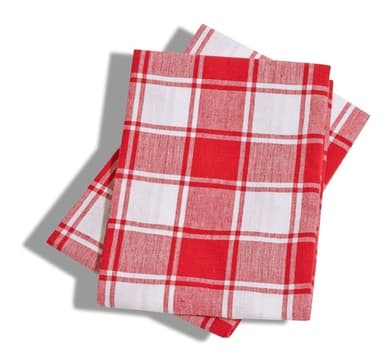Queen Anne Kökshandduk 2-Pack Röd 45x65
