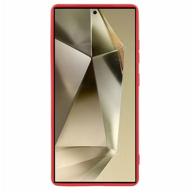 SKALO Samsung S25 Ultra Ultratynd TPU Cover - Rød