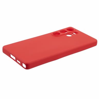 SKALO Samsung S25 Ultra Ultratynd TPU Cover - Rød