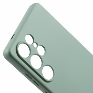 SKALO Samsung S25 Ultra Ultratynd TPU Cover - Lysegrøn