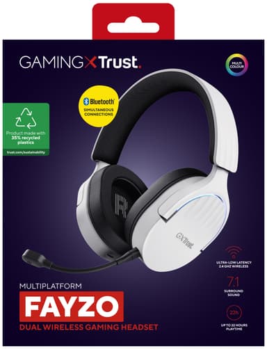 Trust GXT491W Fayzo trådløst gaming headset