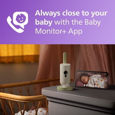 Philips Avent babyalarm SCD643/26 (grøn)