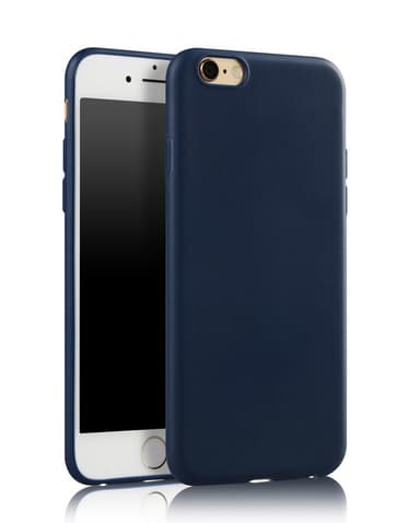 SKALO iPhone 7/8 Ultratynd TPU-skal - Blå