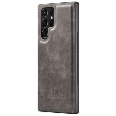 DG MING Samsung S22 Ultra 2-i-1 Magnet Pungetui - Grå