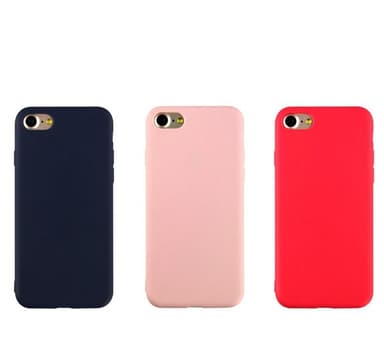 SKALO iPhone 7/8 Ultratynd TPU-skal - Blå