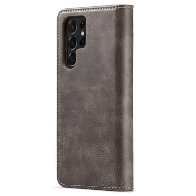 DG MING Samsung S22 Ultra 2-i-1 Magnet Pungetui - Grå