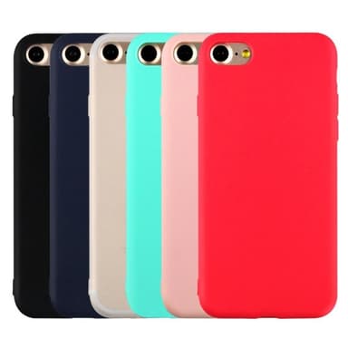 SKALO iPhone 7/8 Ultratynd TPU-skal - Blå