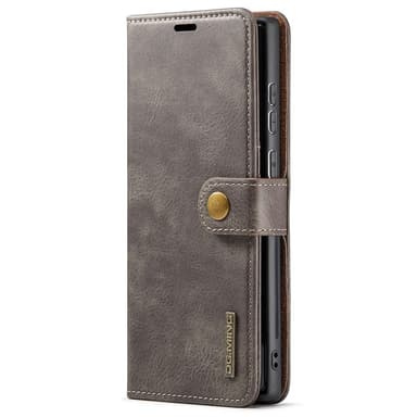 DG MING Samsung S22 Ultra 2-i-1 Magnet Pungetui - Grå