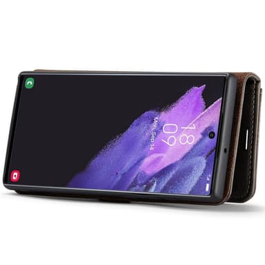 DG MING Samsung S22 Ultra 2-i-1 Magnet Pungetui - Grå