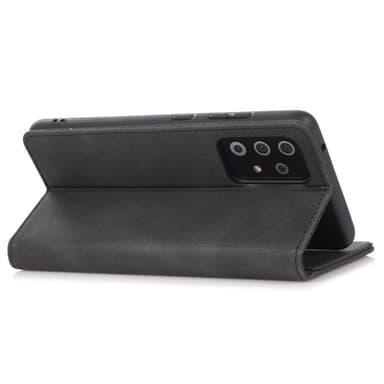 SKALO Samsung A23 5G Slim Premium Flip Cover - Sort