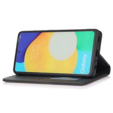 SKALO Samsung A23 5G Slim Premium Flip Cover - Sort