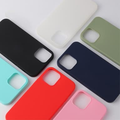 SKALO iPhone 15 Ultratynd TPU-skal - Pink