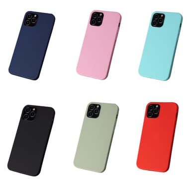 SKALO iPhone 15 Pro Max Ultratynd TPU-skal - Rød