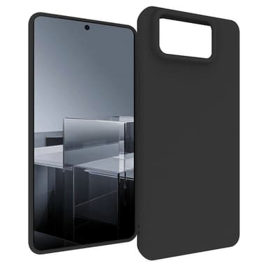 SKALO Asus Zenfone 12 Ultra 5G Mattsort Ultratyndt TPU Cover - Sort