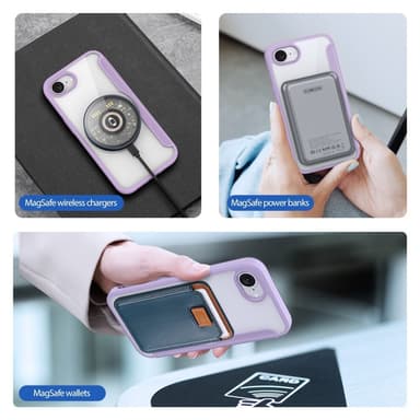 DUX DUCIS iPhone 16e Skin X Pro Flip Cover - Lilla