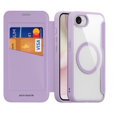 DUX DUCIS iPhone 16e Skin X Pro Flip Cover - Lilla