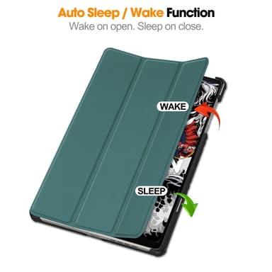 SKALO Lenovo Legion Tab 3rd Gen Trifold Cover - Grøn